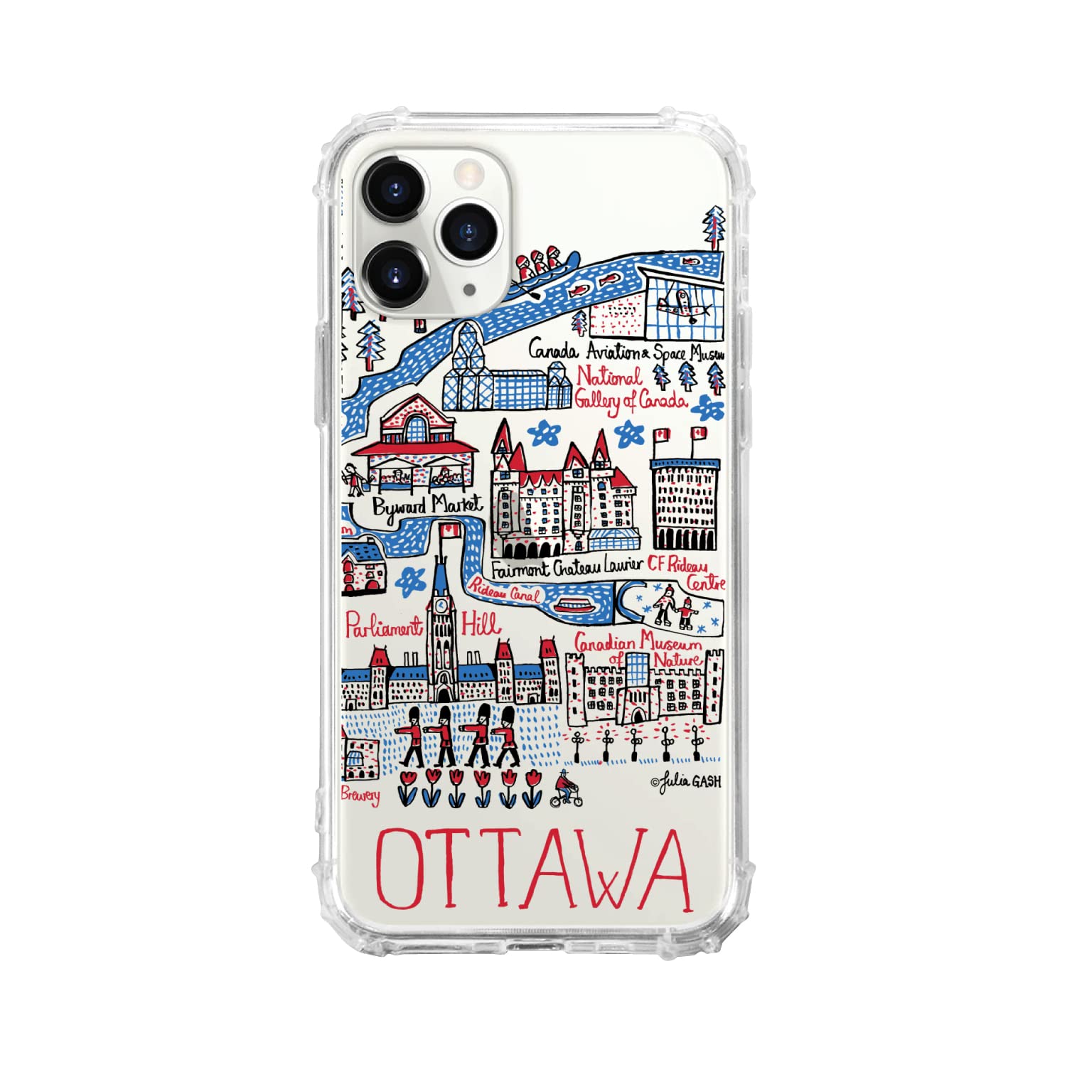 OTM Essentials Ottawa Cityscape Travel Phone Case - Durable Protective Cover for iPhone & Samsung - Perfect for Travel, Commuting & Daily Use