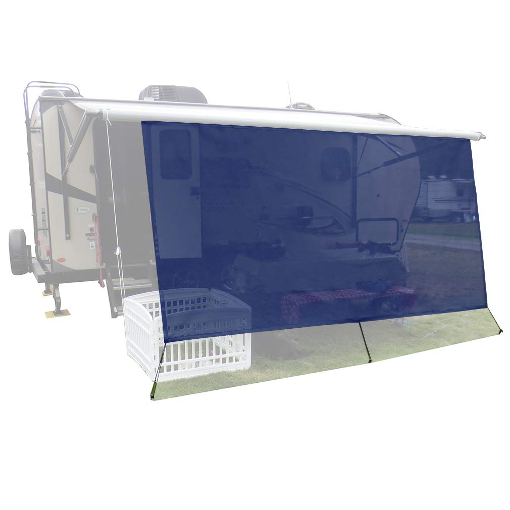 Leaveshade RV Awning Sun Shade Screen 7' X 10' 3
