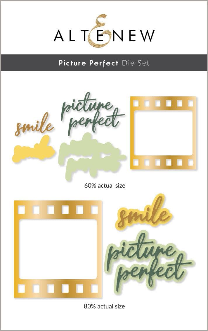 Picture Perfect Die Set for Scrapbooking & Card Making - Premium Crafting Tools for DIY Projects & Paper Crafts