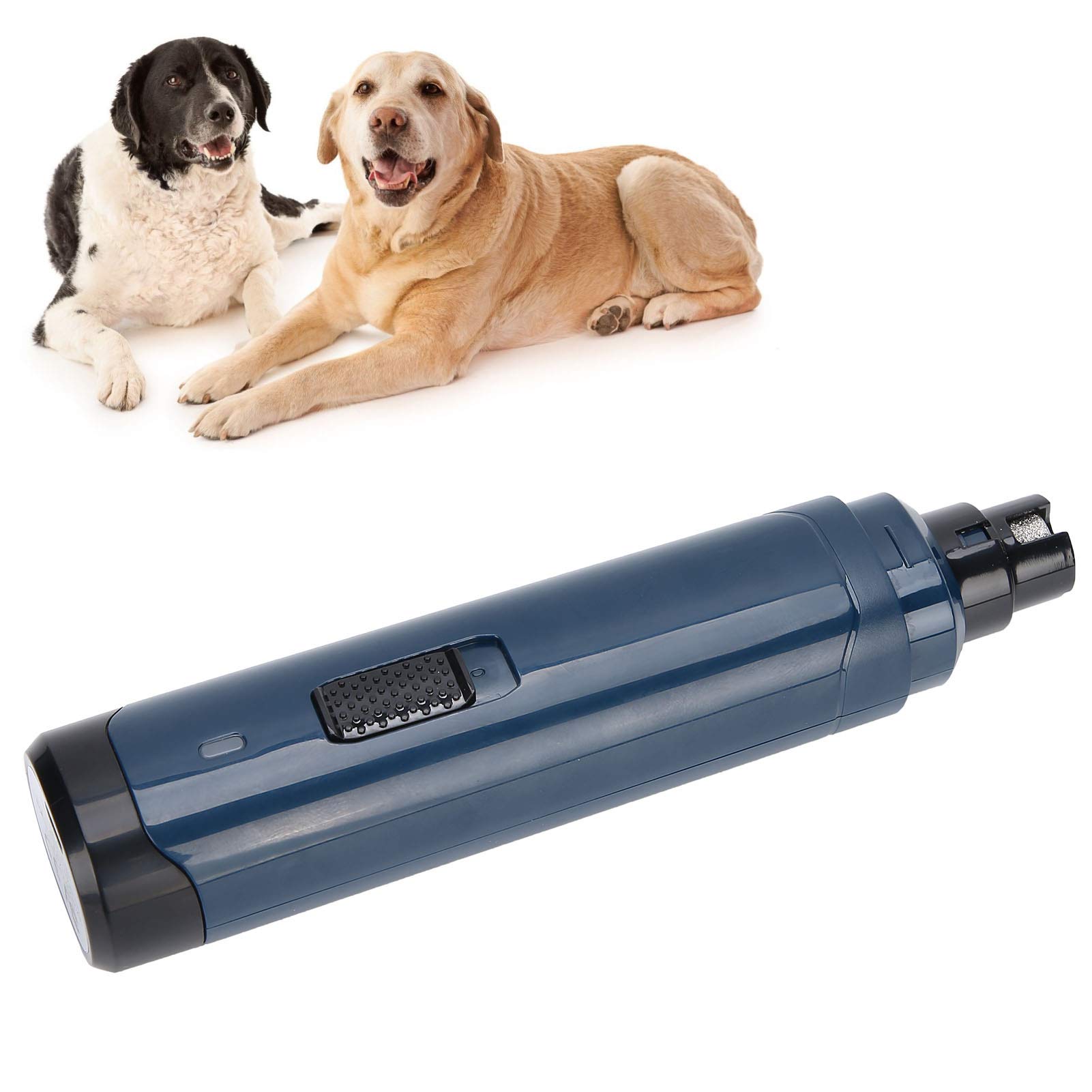 Electric Pet Nail Grinder & Trimmer - Safe Dog & Cat Nail Clipper for Smooth Paws - Perfect for Grooming at Home or Professional Pet Salons