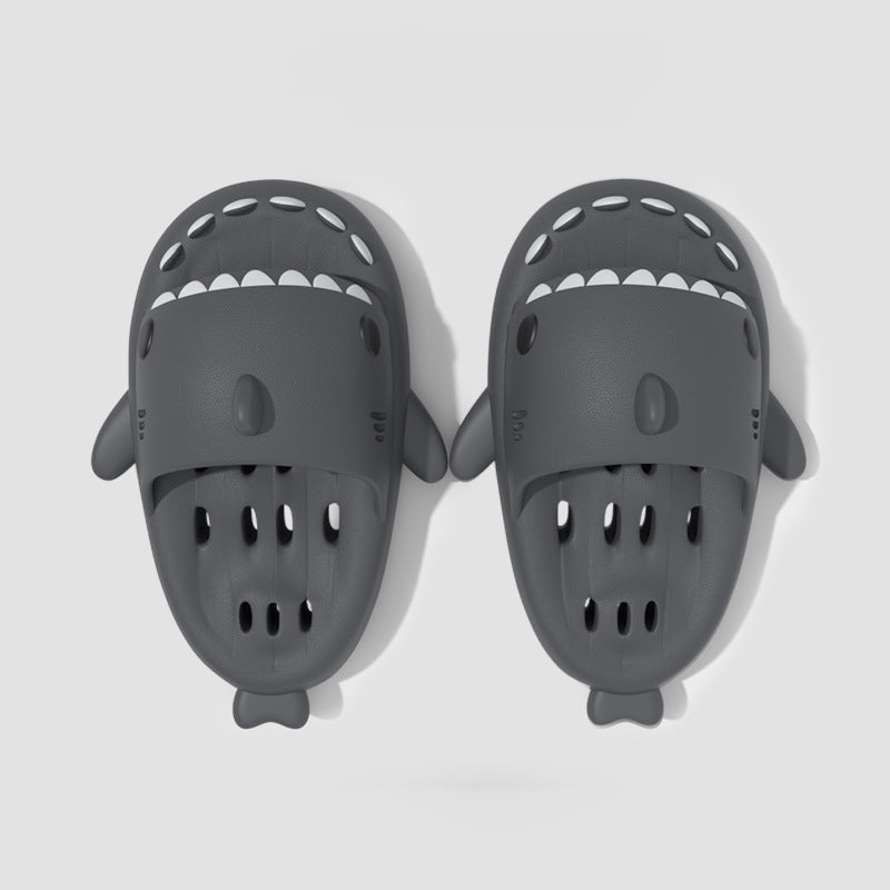 **Men's & Women's Shark Fin Beach Sandals - Comfortable Water Shoes for Swimming, Pool, and Beach Activities**