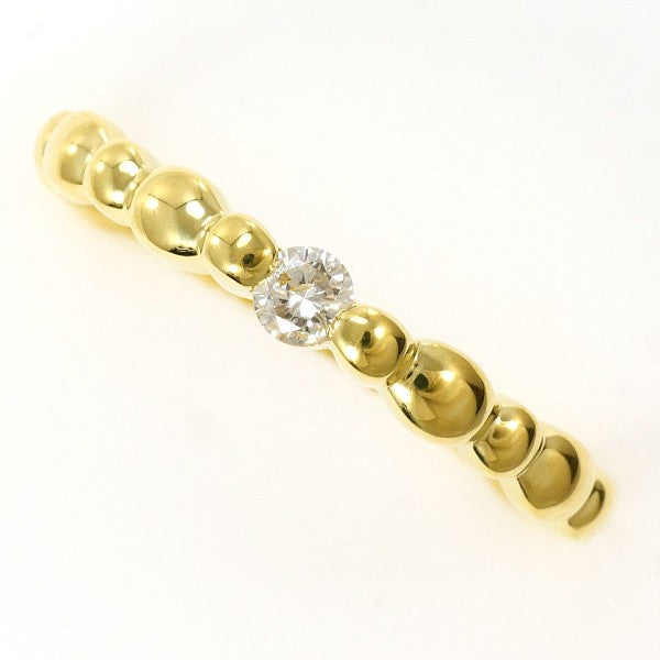 18K Yellow Gold Diamond Ring for Women - Elegant Wedding, Engagement, Anniversary Jewelry Gift