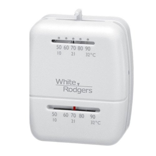 Economy Mechanical Thermostat - Cooling Only for Home, Office & Small Spaces | Energy Efficient Temperature Control