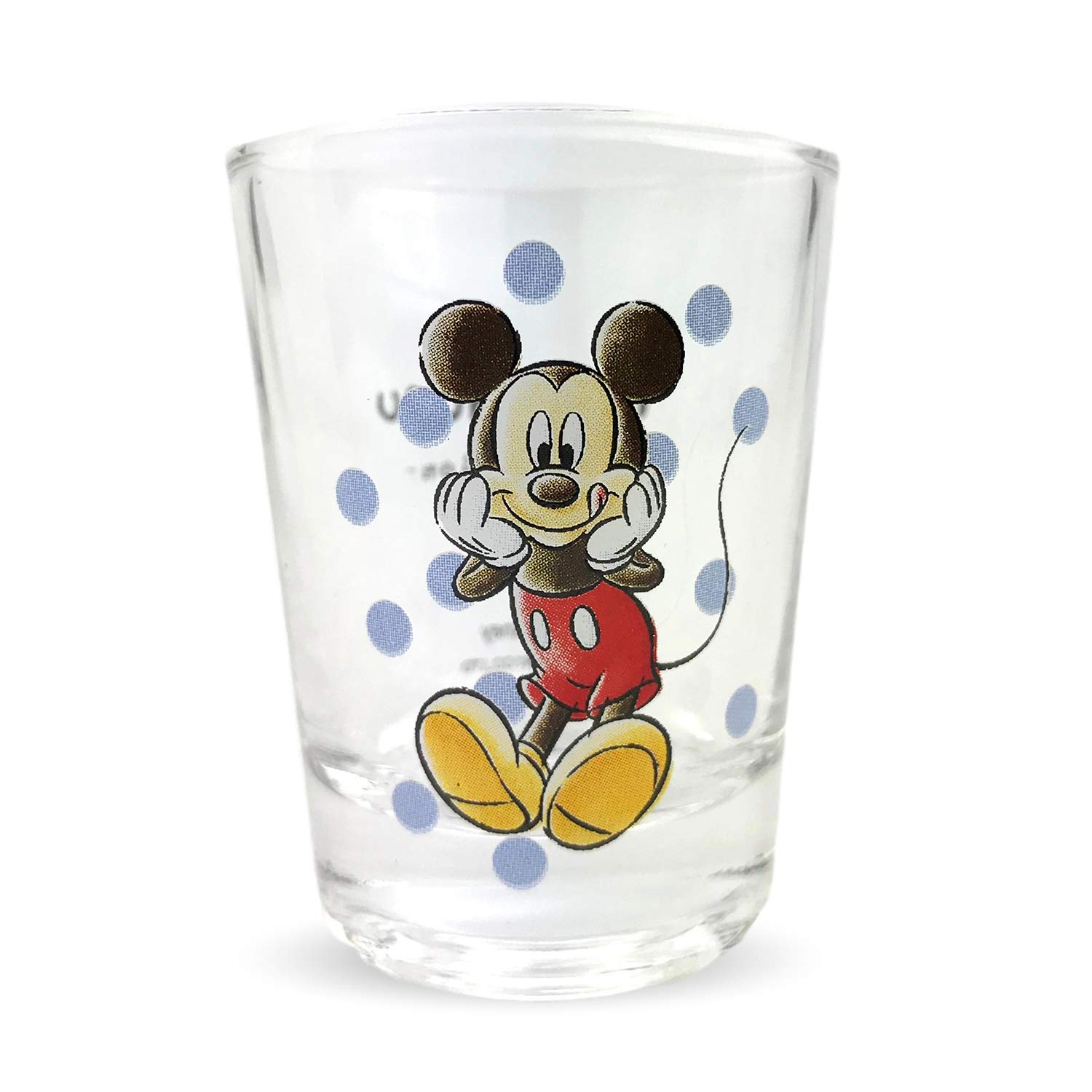 Disney Mini Glass Mickey Mouse Mug - Cute Collectible Coffee Cup for Disney Fans - Perfect for Hot Drinks, Tea, Coffee & Home Decor
