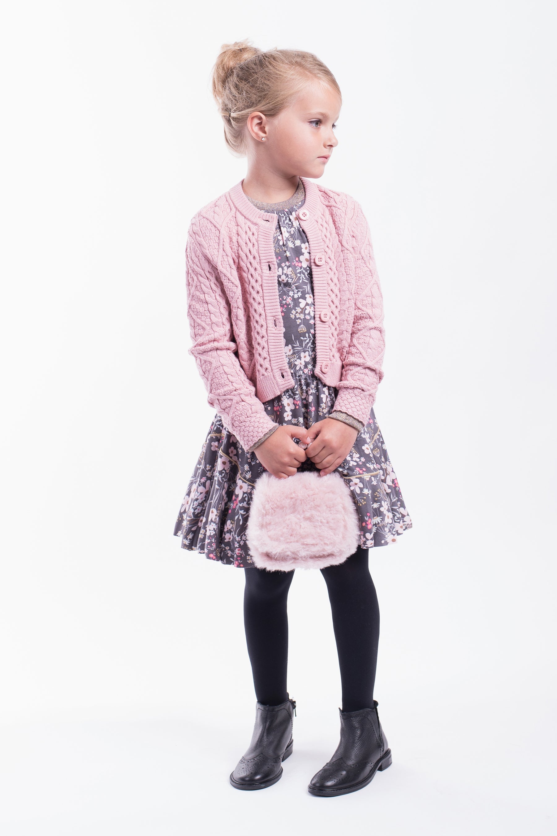 Imoga Paula Alpine Girls Dress - Cute & Comfortable Floral Print Summer Dress for Toddler & Kids - Perfect for Parties, Playdates & Outdoor Adventures