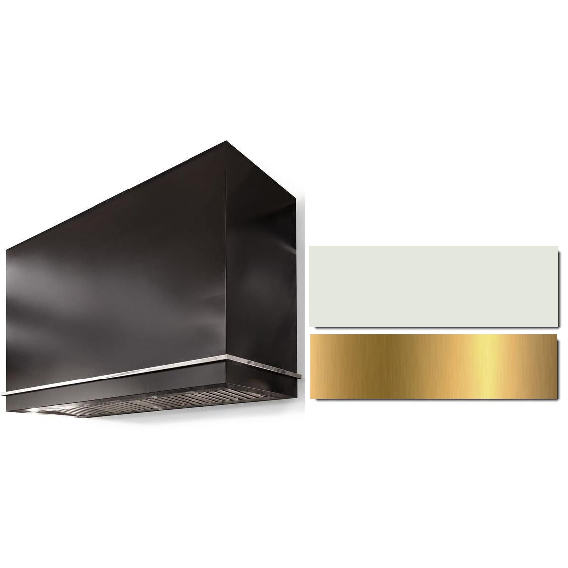 AGA 36 Inch Wall Mount Range Hood - AH3642LGEWHTBB - Professional Stainless Steel Kitchen Vent Hood with Powerful Exhaust Fan, Perfect for Modern Home Cooking and BBQ