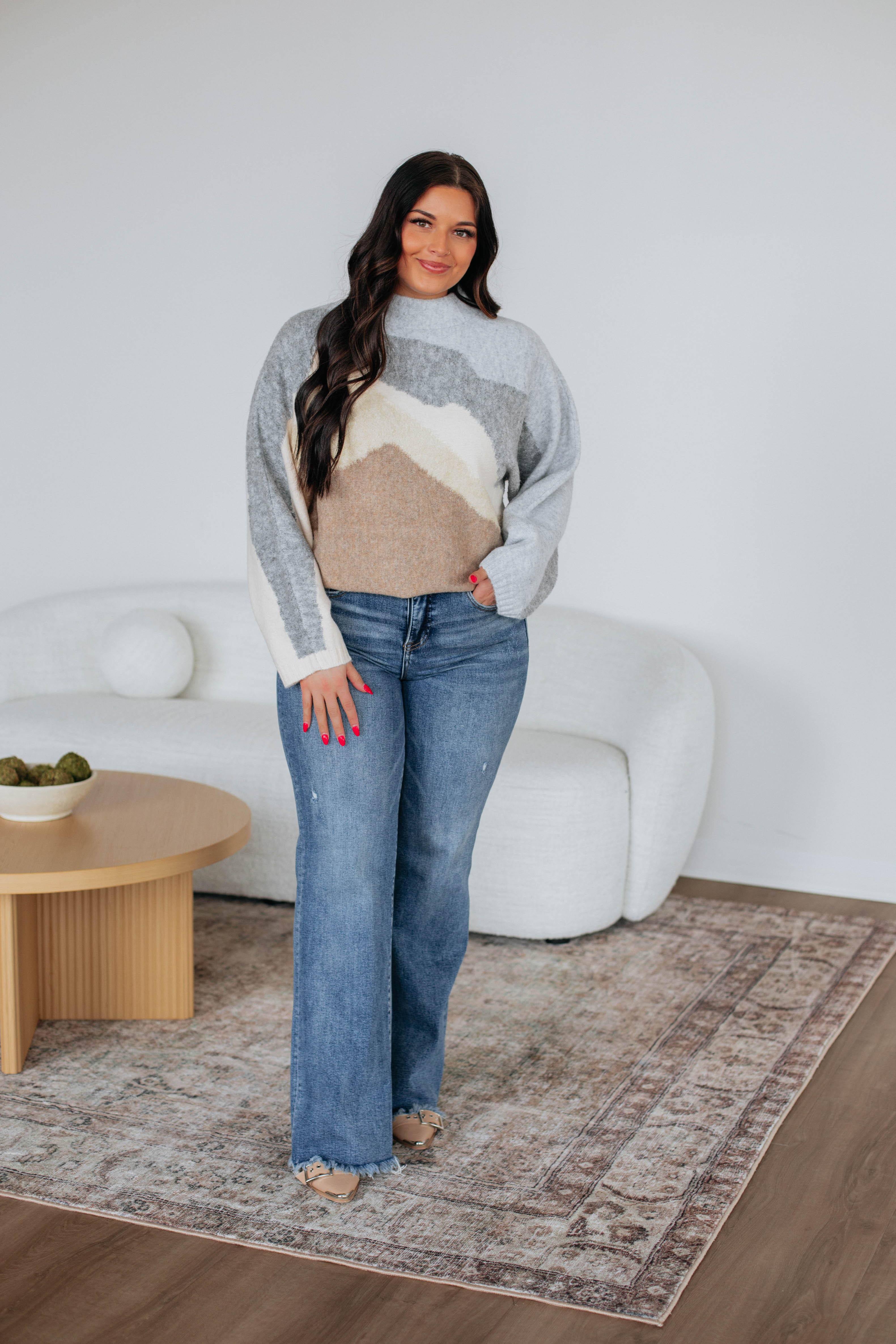 Seeing Things Through Sweater - Cozy Knit Pullover for Women | Perfect for Fall & Winter Layering | Office, Date Night & Casual Outfits