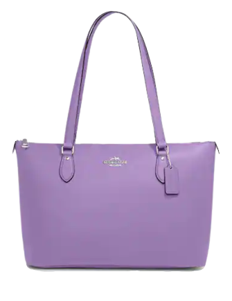 Coach Gallery Tote Bag for Women - Genuine Leather Designer Handbag with Shoulder Strap - Perfect for Work, Travel & Everyday Use