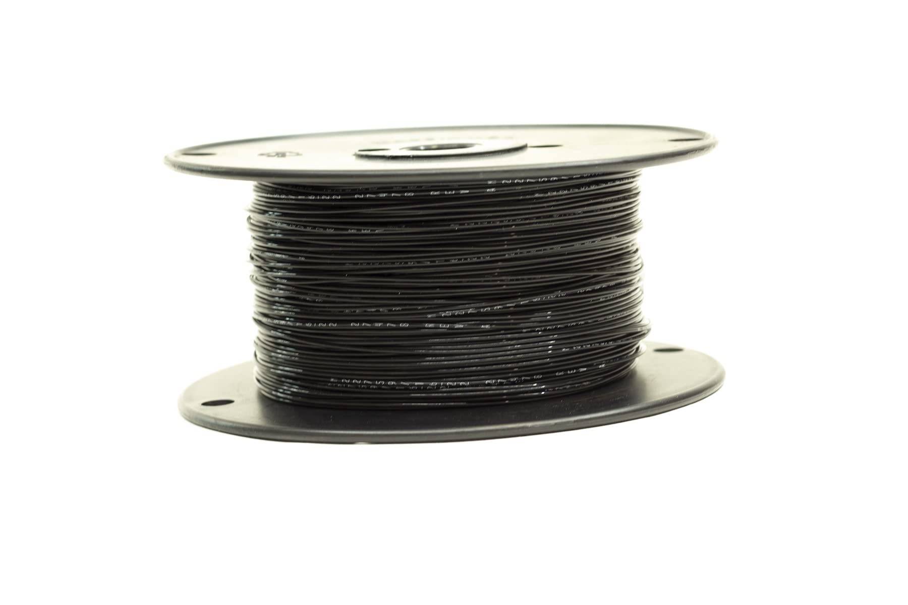 M22759/16-16 Mil-Spec Tefzel High-Temperature Stranded Wire 16AWG Gauge (500FT, Black) - Ideal for Aerospace, Military, and Industrial Electrical Wiring Applications