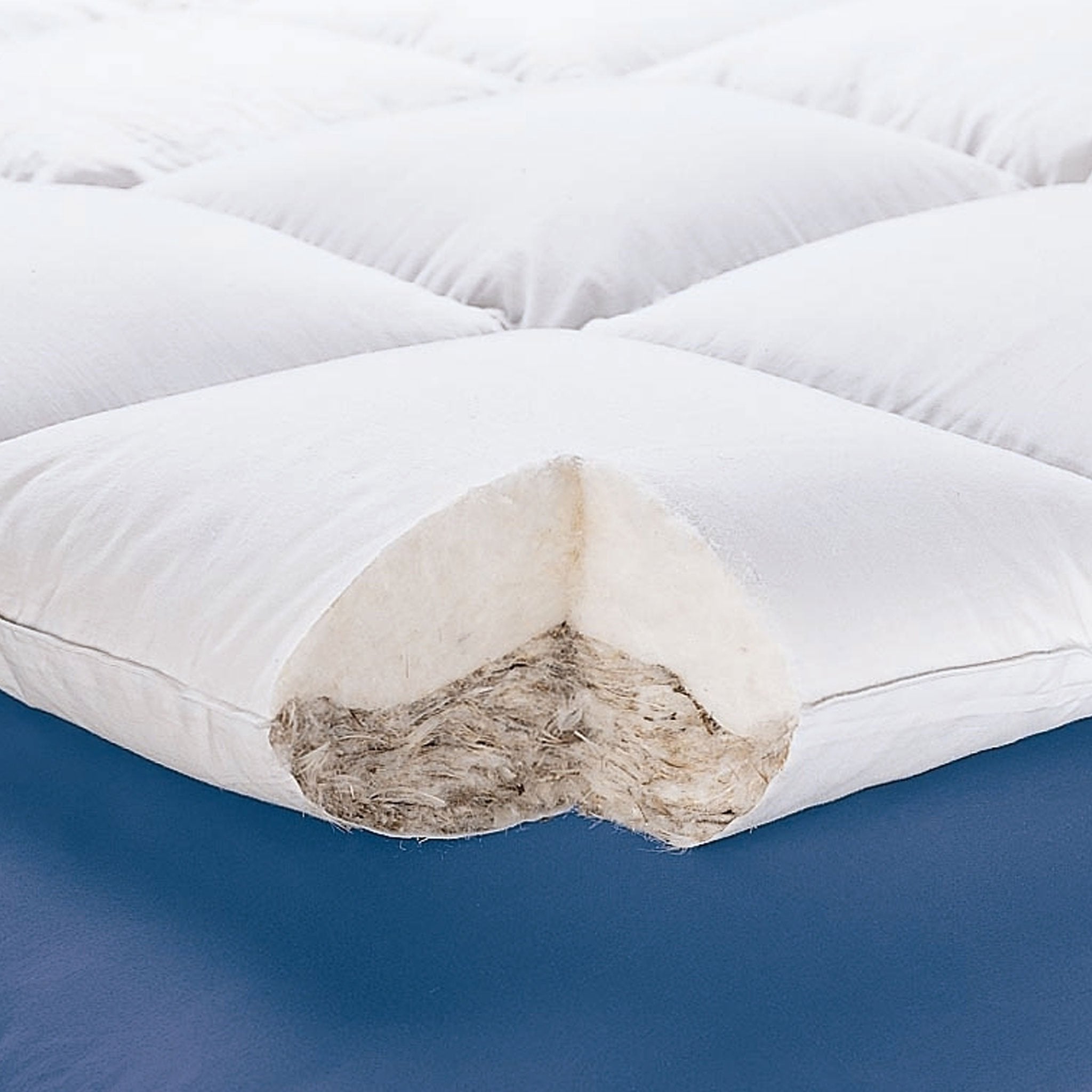 Premium Miraval Featherbed Topper - Ultra Soft Down Alternative for Ultimate Comfort - Perfect for Luxury Hotels, Guest Rooms & Cozy Bedrooms