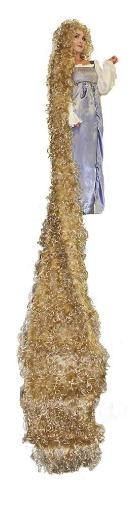 Lacey Wigs Into The Woods Velcro Adult Wig - Natural Looking Synthetic Hairpiece for Cosplay, Halloween & Costume Parties