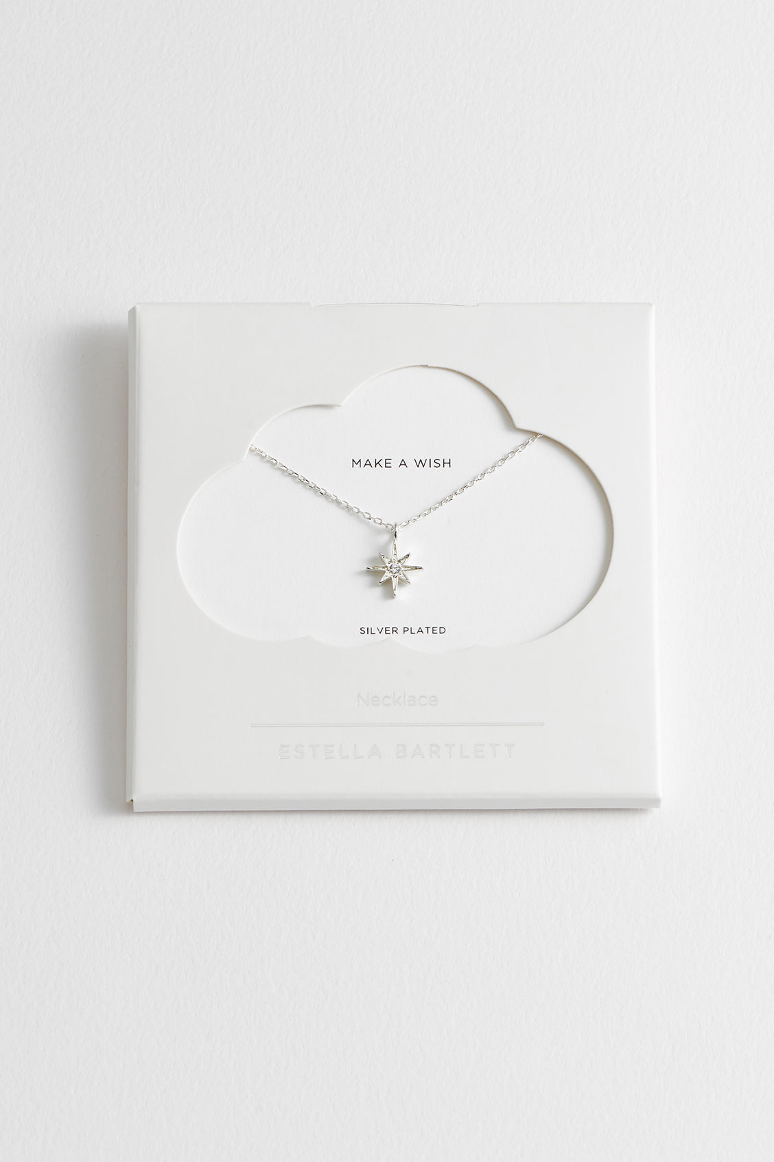 North Star CZ Pendant Necklace - Sparkling Cubic Zirconia Jewelry for Women, Elegant Gift for Her - Perfect for Parties, Weddings & Special Occasions