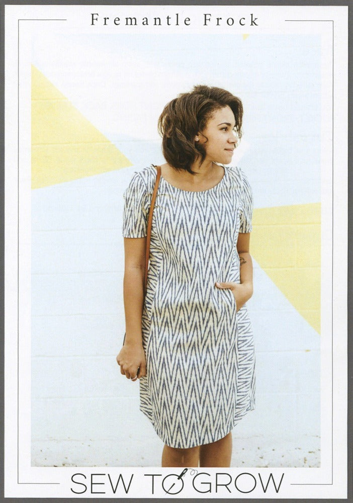 Fremantle Frock Sewing Pattern - DIY Women's Dress PDF Download for Casual Wear & Summer Outfits