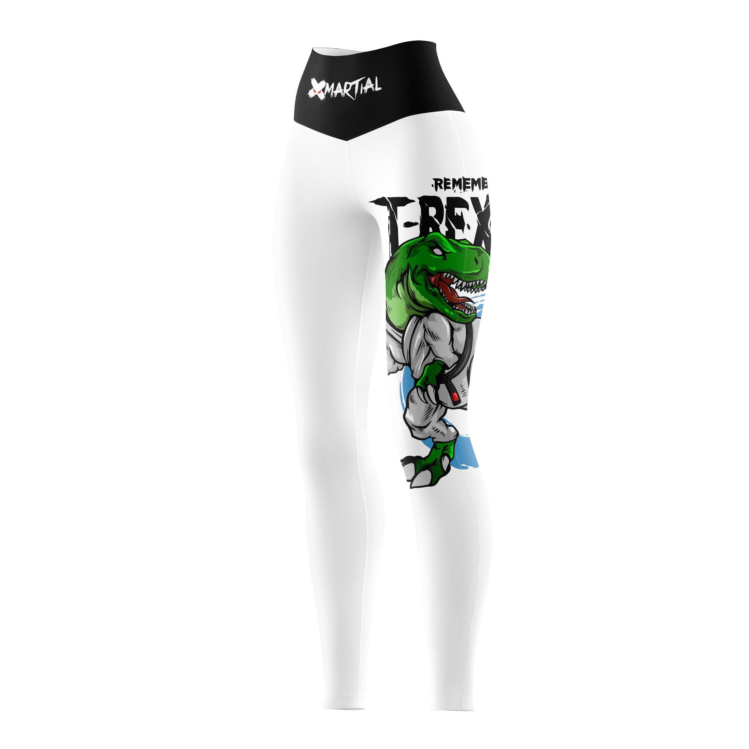 T-Rex Arms Women's BJJ Spats - Compression Leggings for Brazilian Jiu-Jitsu & MMA Training - Moisture-Wicking & Stretchable Workout Pants (Perfect for Grappling, No-Gi, and Fitness Training)