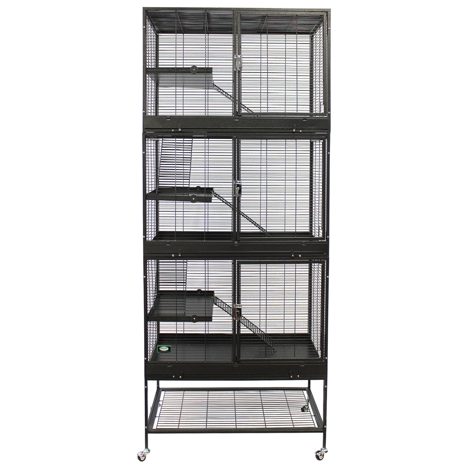 6 Level Mansion Cage for Small Pets - Multi-Level Hamster Cage with Tubes & Accessories - Perfect for Hamsters, Mice, Gerbils - Fun Climbing & Play Habitat for Pet Rodents