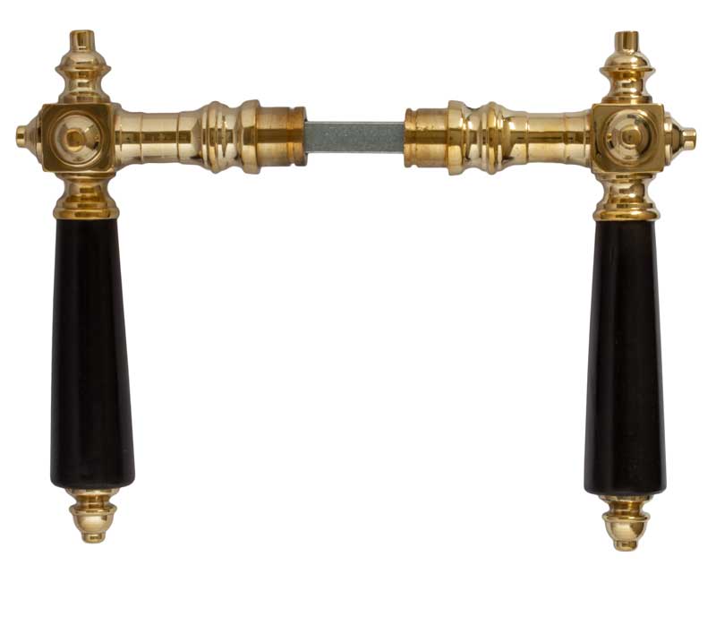 Dörrtrycke Näsman No. 268 Solid Brass Faucet without Rosette - Perfect for Vintage Bathroom & Kitchen Renovation Projects