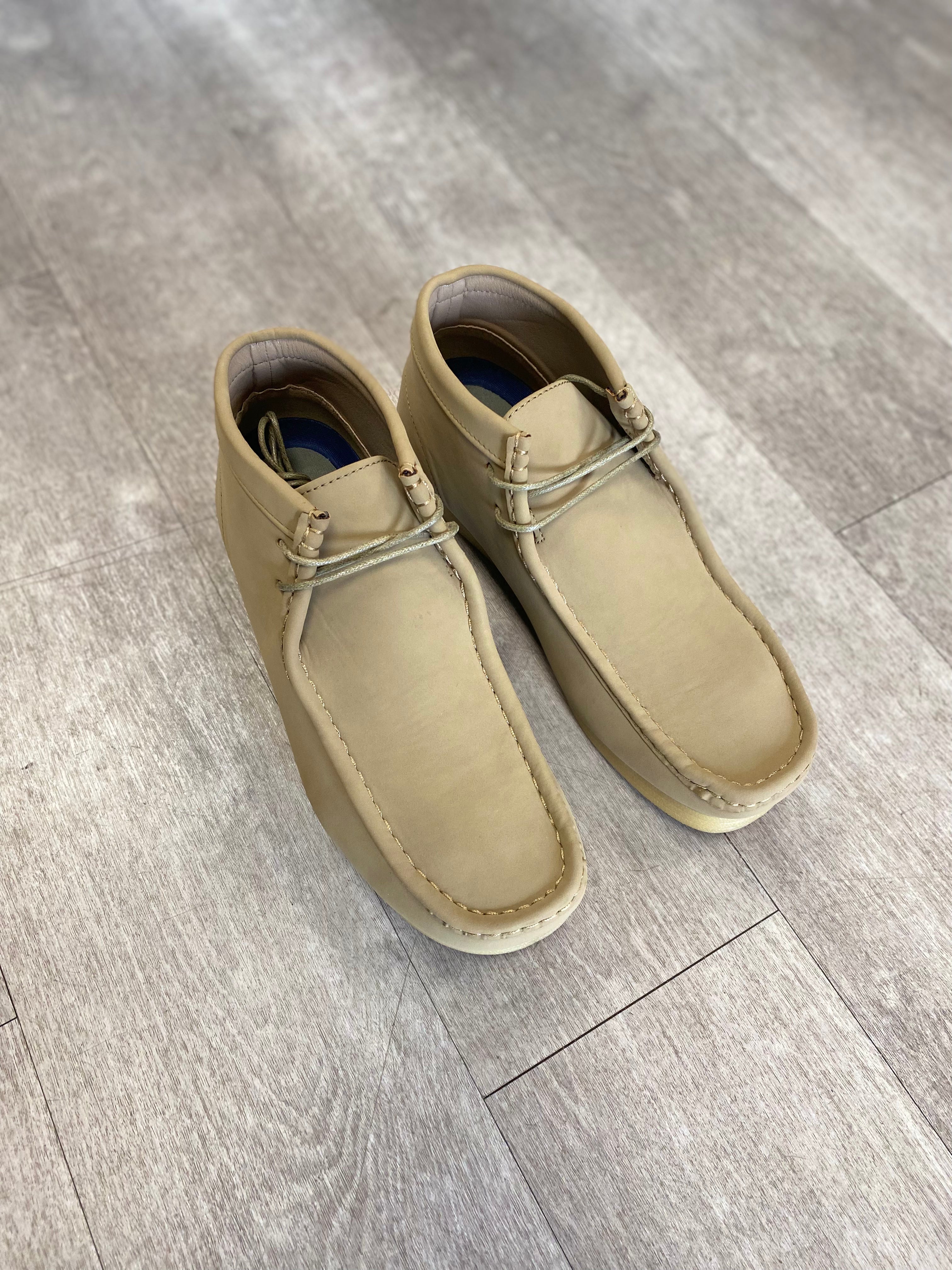 Amali Jason Chukka Boots for Men - Tan Leather Casual Ankle Boots (Size 8.5, 9, 9.5, 10) - Final Sale | Perfect for Office, Outdoor & Everyday Wear