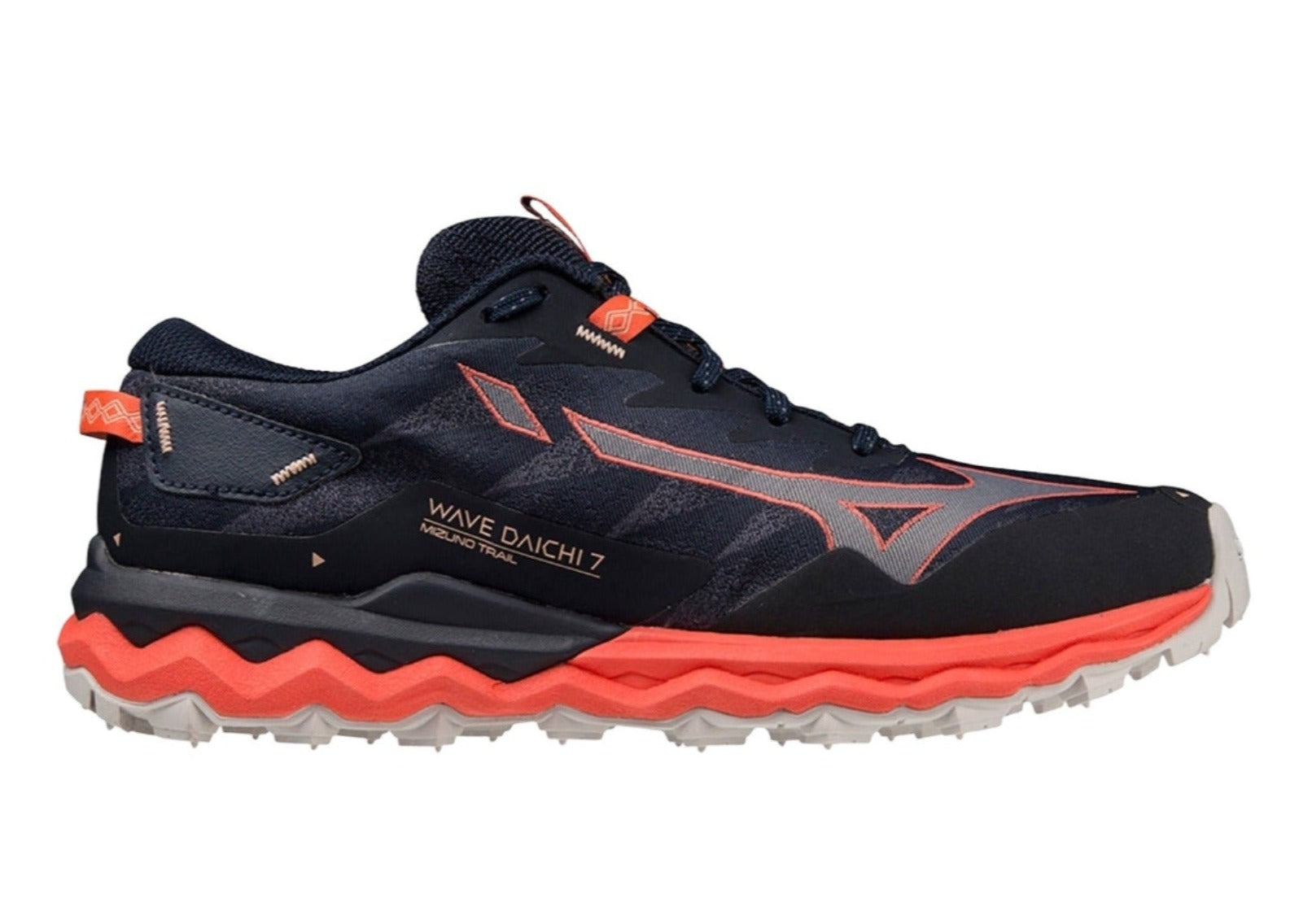 Mizuno Wave Daichi 7 Trail Running Shoes for Women - B Width - Night Sky Color - Lightweight & Durable for Hiking & Outdoor Adventures