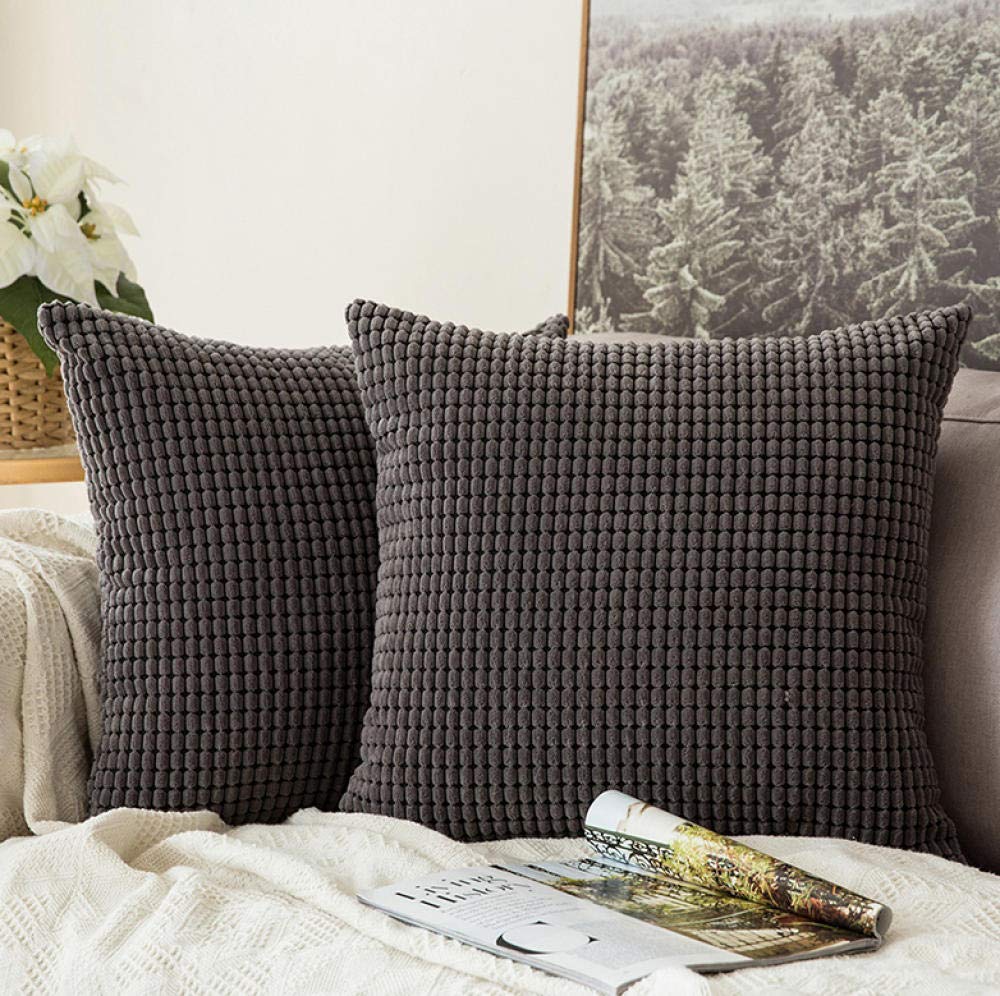 QWE Sofa Pillow Cushion - 45x45cm Soft Decorative Throw Pillow for Living Room, Office Chair, Bedroom | Home Decor & Comfort Support