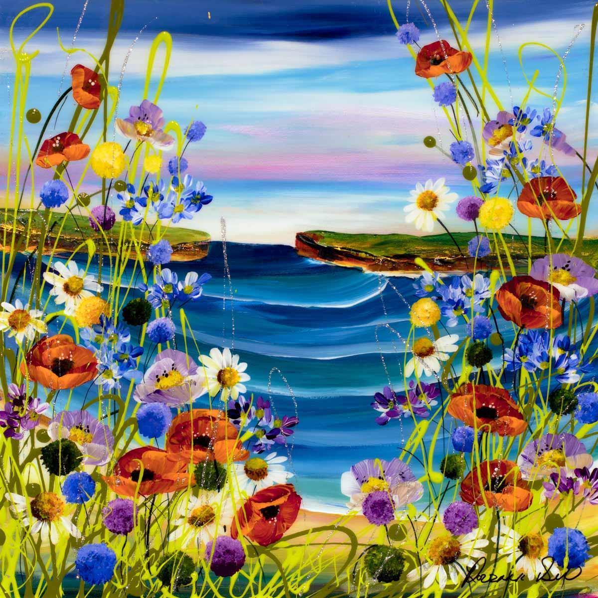 Stunning Day Original Painting - Handmade Wall Art for Home & Office Decor | Perfect for Living Room, Bedroom, or Gift
