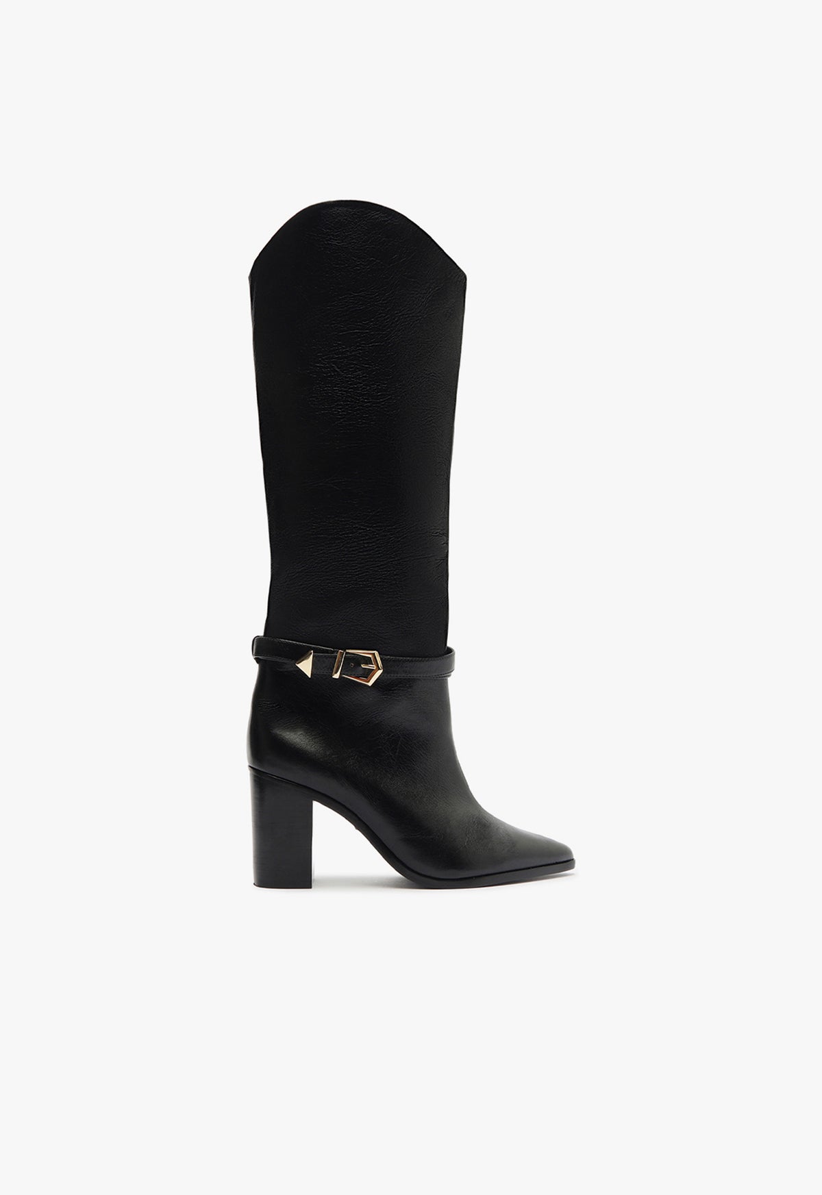 Maryana Women's Leather Boots with High Heel - Fashionable Ankle Boots for Fall & Winter | Perfect for Office, Party & Night Out