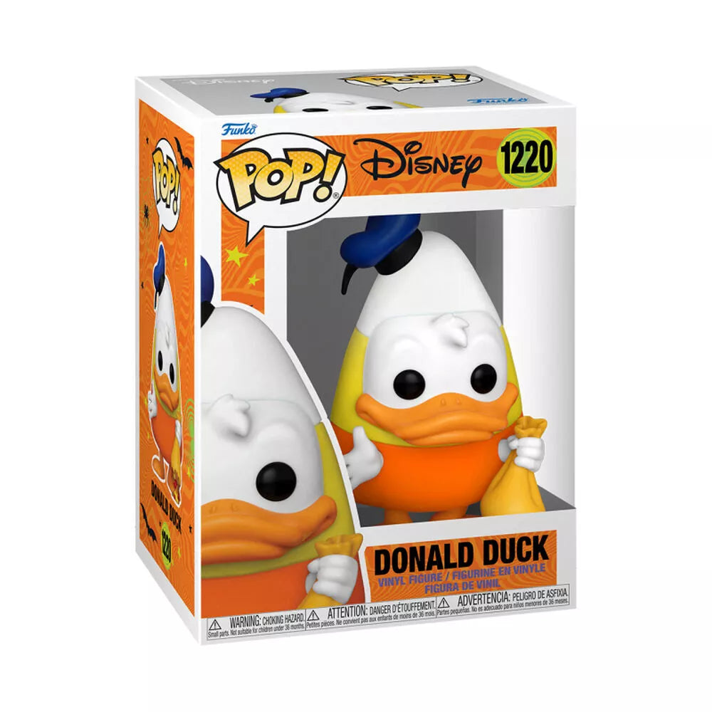 Donald Duck Funko Pop Disney Halloween Trick or Treat Vinyl Figure #1220 with Protector Case - Perfect for Disney Collectors, Halloween Decor & Gift Giving