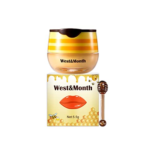 Honey Propolis Lip Balm - Moisturizing & Hydrating for Dry Lips - Perfect for Night Care & Daily Use