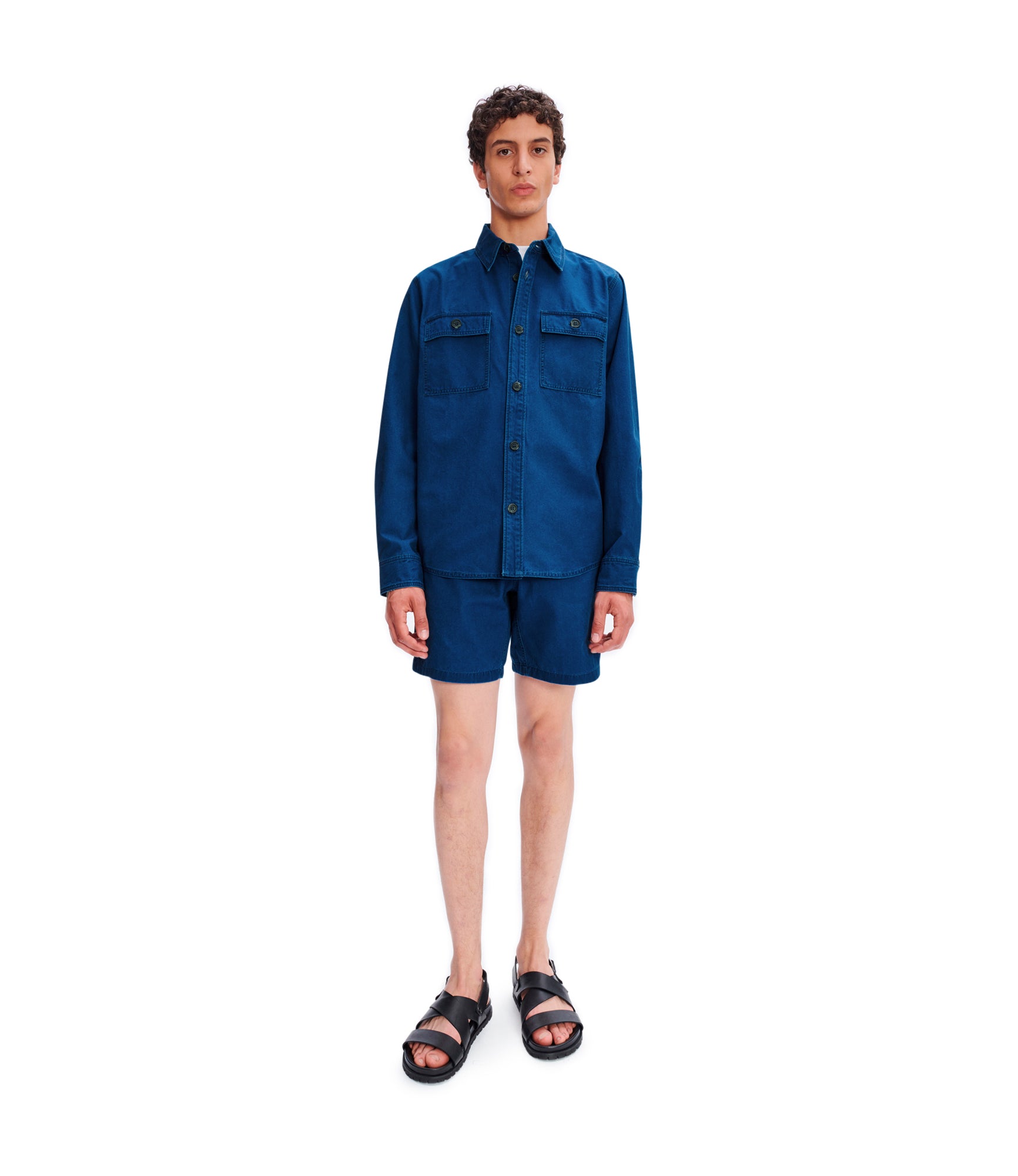 Bastian Men's Overshirt Jacket - Casual Button-Up Shirt for Layering & Outdoor Wear | Perfect for Fall, Spring & Travel