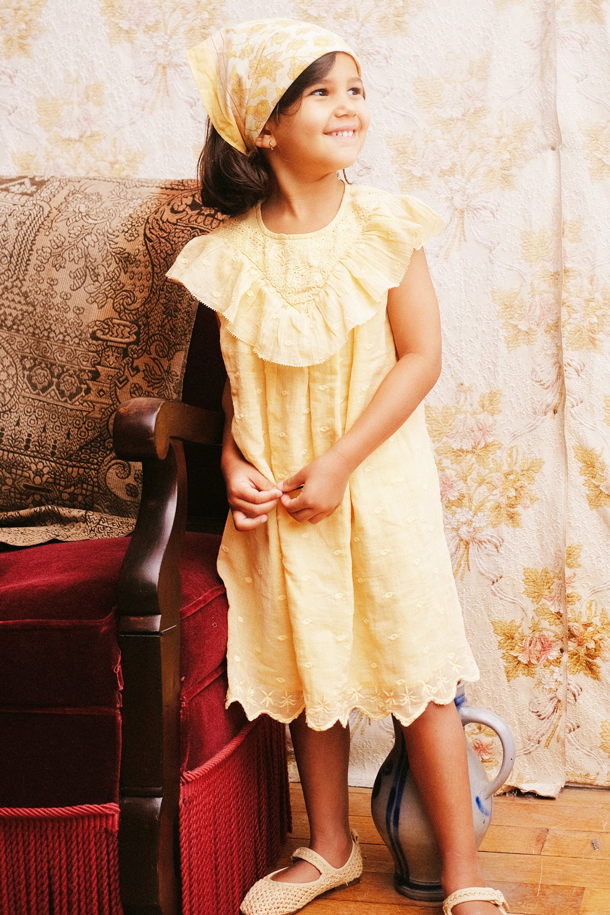 Louise Misha Noalia Girls Dress - Elegant & Stylish Outfit for Parties, Weddings & Special Occasions