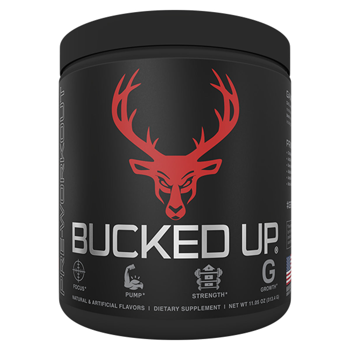 Bucked Up Pre Workout Powder - Energy & Focus Booster for Gym, Fitness & Bodybuilding | Best for Intense Workouts & Muscle Recovery
