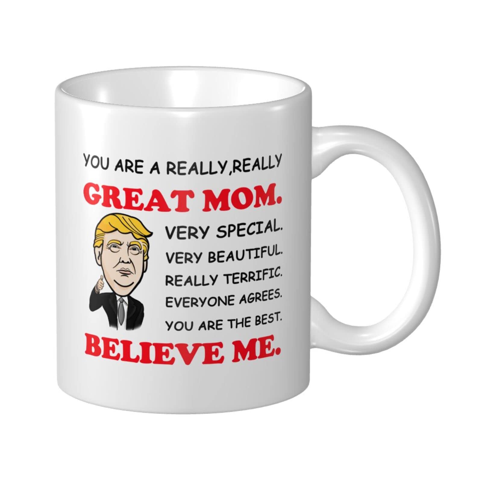 Best Gifts for Mom - Funny Novelty Coffee Mug 11oz | Mother's Day, Christmas & Birthday Gift Ideas for Women | Perfect for Daughter, Son & Husband | Great for Coffee, Tea & Office Use