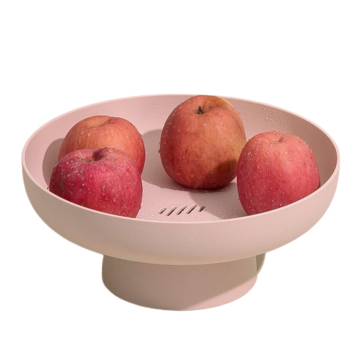 Stylish Pink Fruit Bowl Basket for Kitchen Countertop & Dining Table - Perfect for Fresh Fruit Storage, Home Organization & Decorative Centerpiece - Ideal for Entertaining, Breakfast Display & Healthy Snacking
