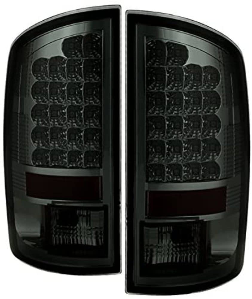 Spyder Auto 5002655 LED Tail Lights Chrome/Smoked - High-Performance Aftermarket Replacement for Trucks & SUVs