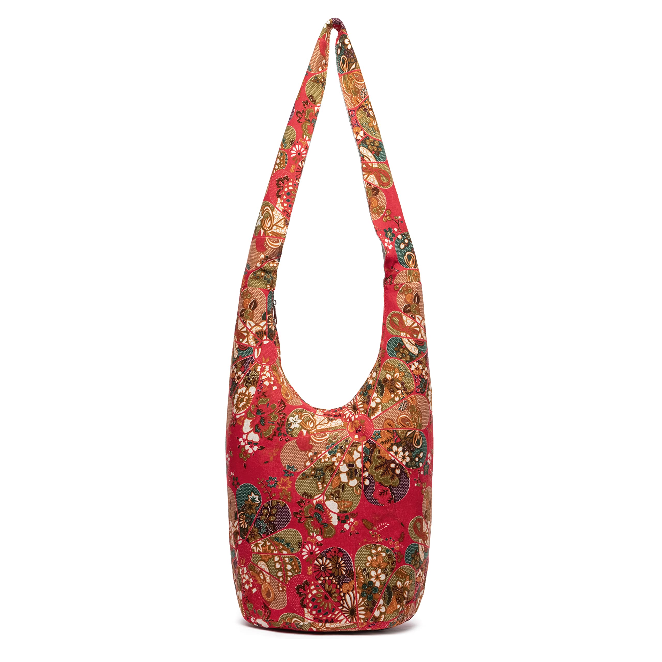 Stylish Women's Bohemian Crossbody Bag - Fashionable Canvas Shoulder Handbag with Animal Print for Everyday Use, Travel & Casual Outings