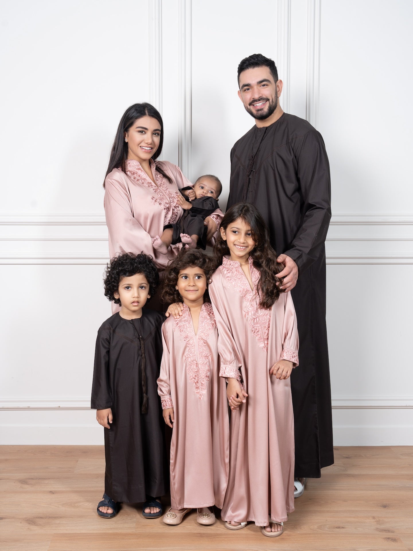 Lamees Kids Jalabiya - Traditional Arabic Dress for Girls - Perfect for Eid, Parties & Special Occasions