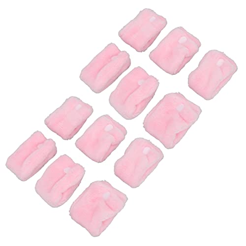 Soft Sleep Hair Curlers - 12pcs Coral Fleece Hair Rollers for Short & Long Hair | Reusable, Washable DIY Styling Tools for Overnight Curls & Natural Waves | Perfect for Home, Travel & Salon Use