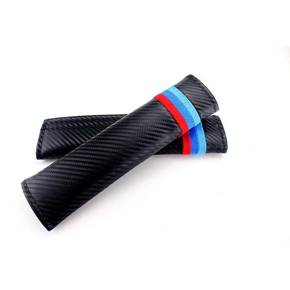 Soft Car Seat Belt Cushion Shoulder Pads (2-Pack) - Comfortable Driving Accessories for All Vehicles - Blue - Perfect for Long Road Trips & Daily Commutes