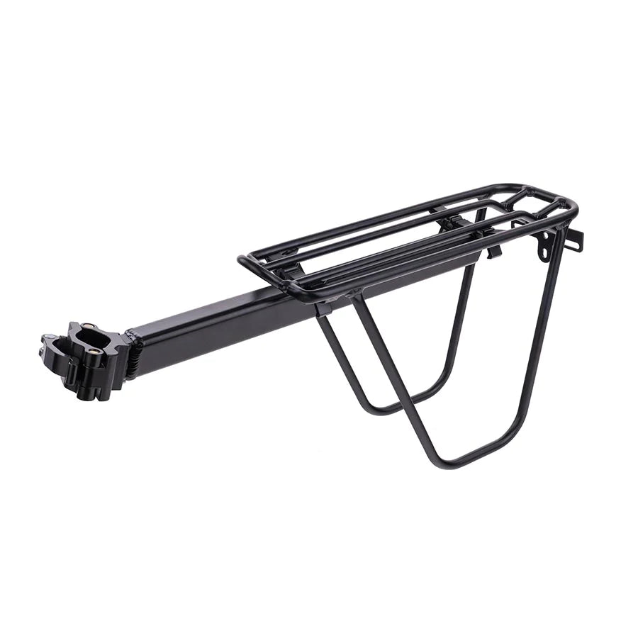Backcountry Pannier Seatpost Mount Rack - Waterproof Bike Bag Carrier for Commuting, Touring & Adventure Cycling
