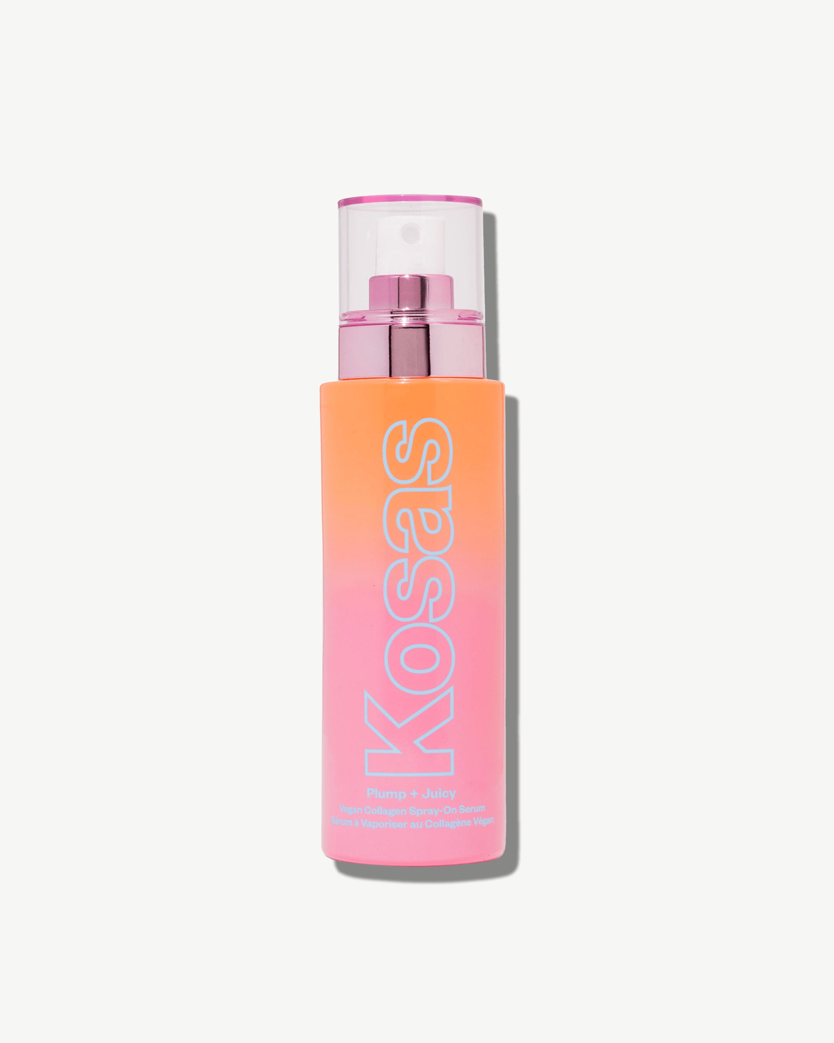 Plump + Juicy Vegan Collagen Spray Serum for Face - Hydrating Anti-Aging Skincare Treatment for Dry Skin, Fine Lines & Wrinkles | Perfect for Daily Routine & Travel