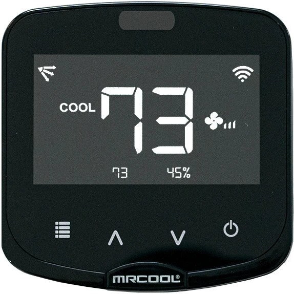 MRCOOL Mini Split WiFi Thermostat - Smart Temperature Control for Ductless AC Systems | Compatible with Alexa & Google Home | Perfect for Home, Office & Garage Use