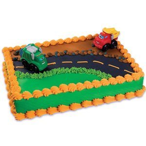 Tonka Chuck & Friends Cake Topper - Fun Construction Vehicle Cake Decorations for Birthday Parties & Kids Celebrations