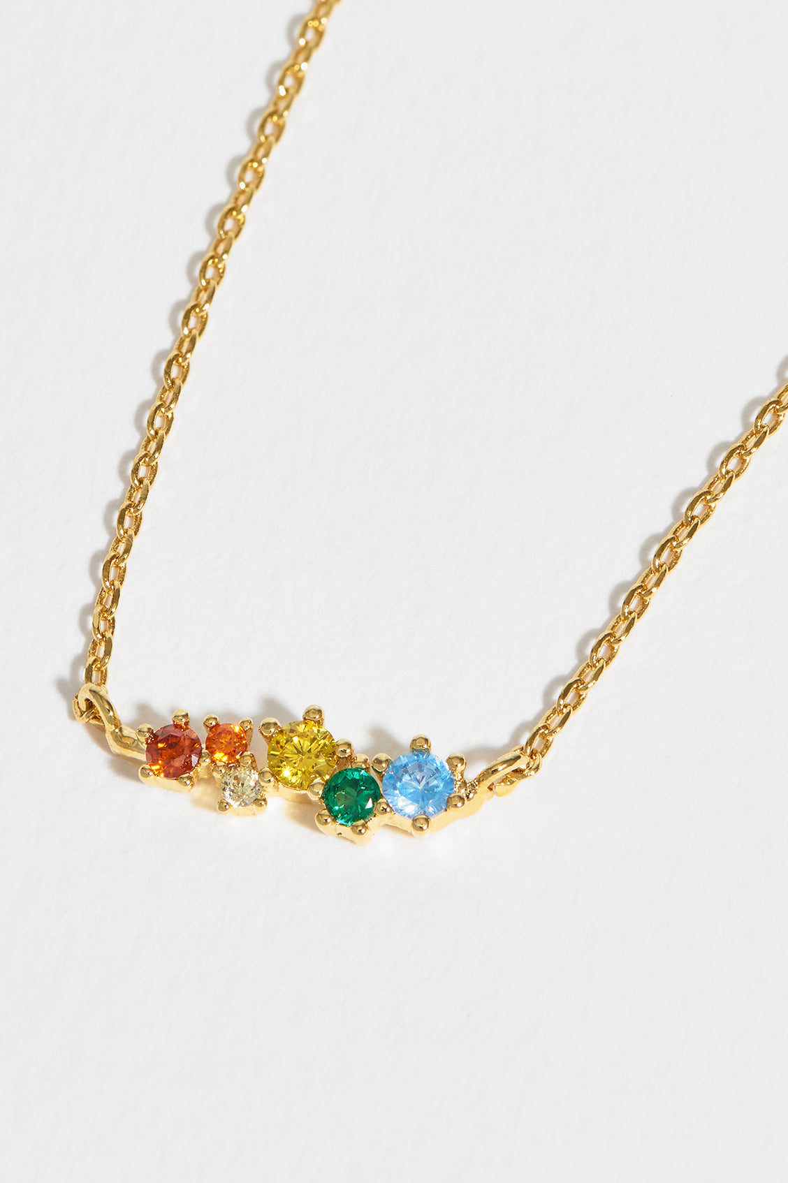 Rainbow Constellation Necklace - Zodiac Star Pendant Jewelry for Women - Perfect for Birthday Gifts, Date Nights & Stargazing Accessories