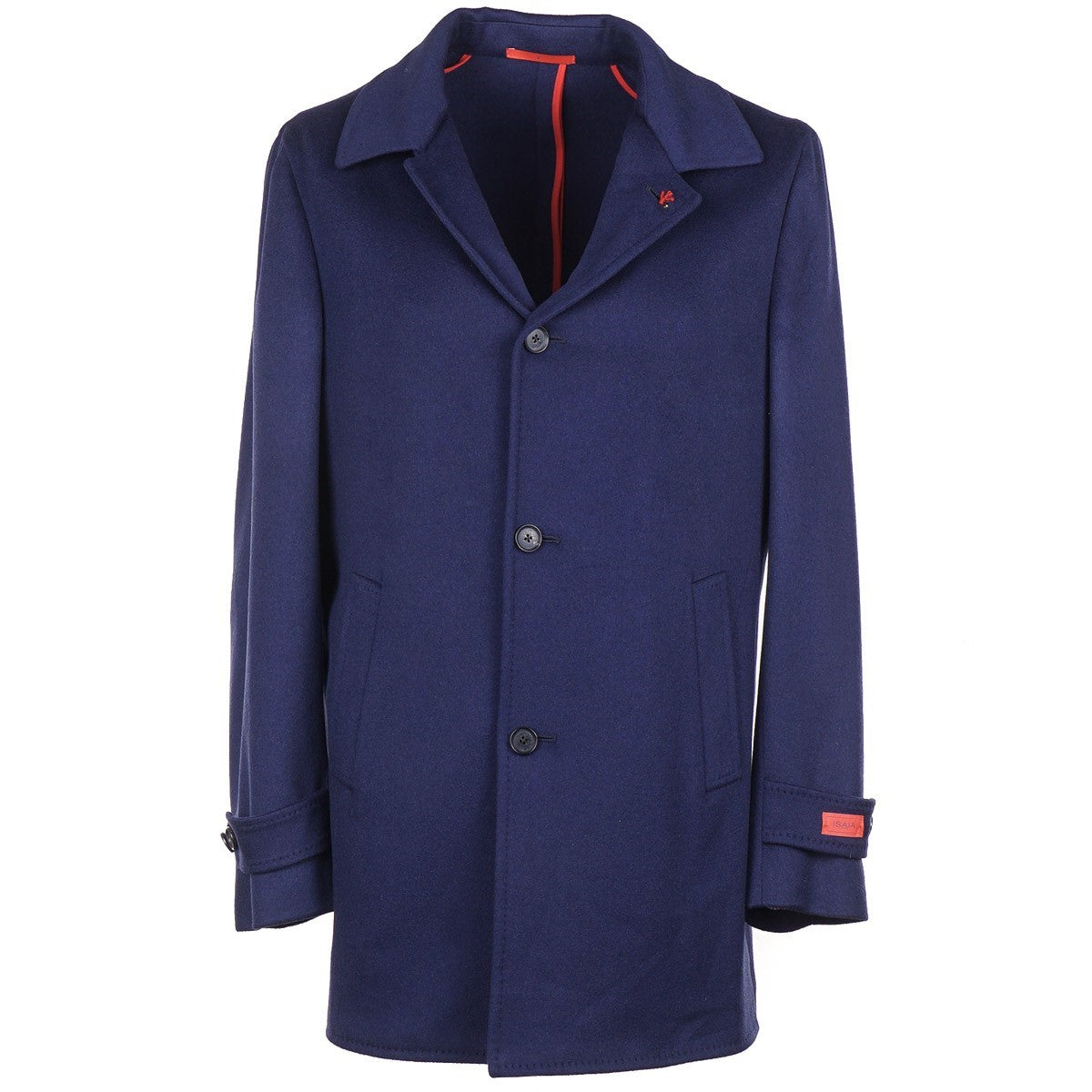 Isaia Pure Cashmere Walking Coat for Women - Luxury Winter Overcoat with Belt, Warm & Soft Cashmere Trench Coat for Fall & Winter Fashion, Office Wear & Outdoor Activities