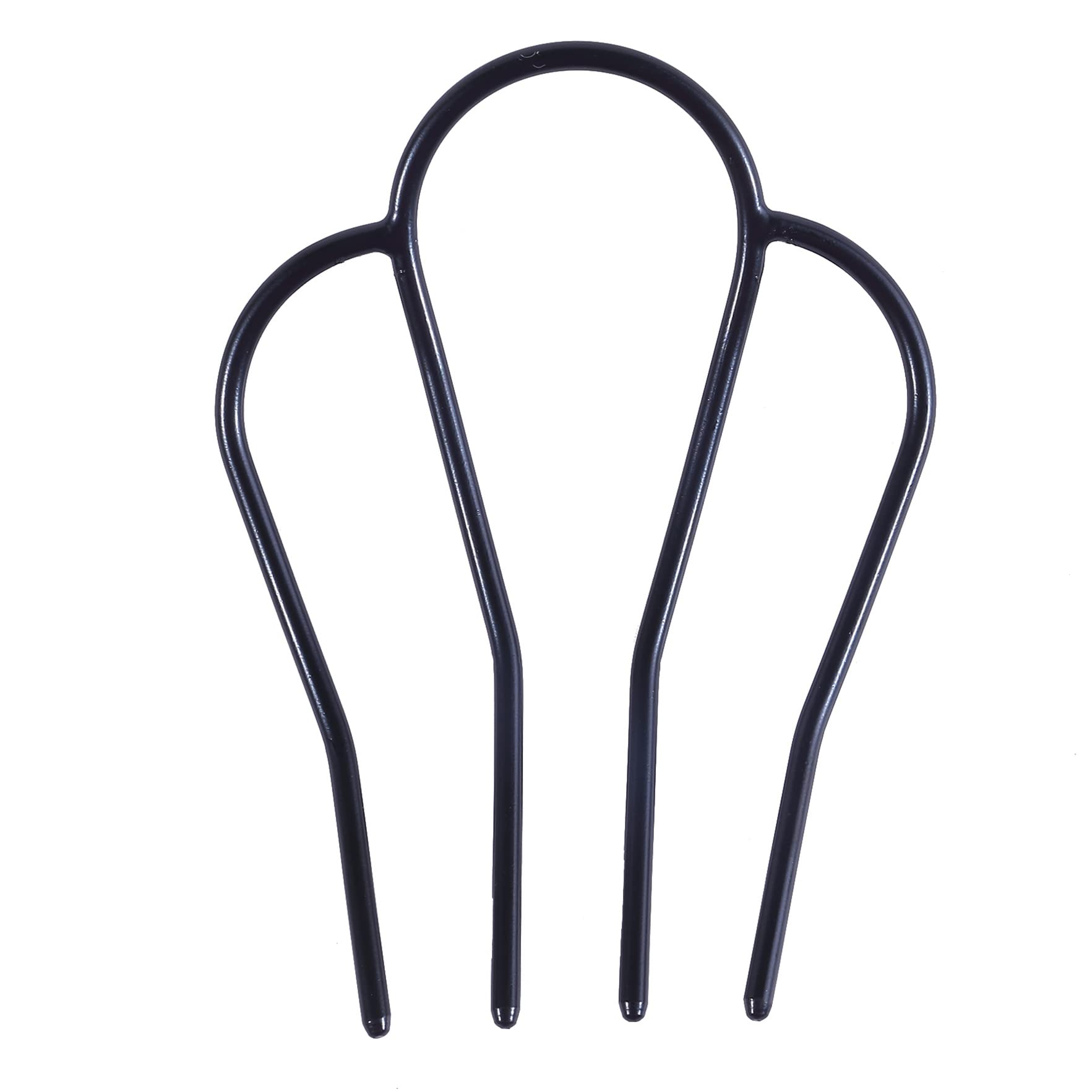 DUANXU U-Shaped Hair Pins for Messy Buns - 12 Pack Hair Clip Sticks, Bun Holders & Hair Accessories for Women - Perfect for Gym, Work, and Everyday Hairstyles