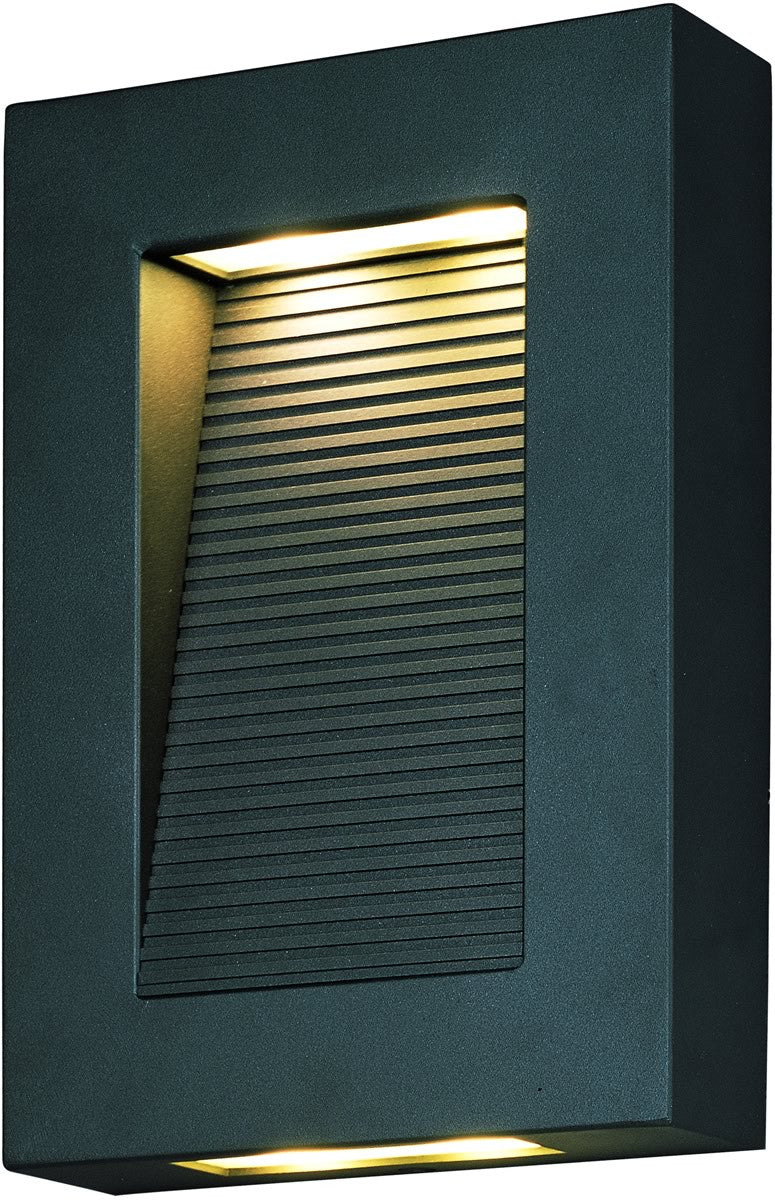 10H Avenue LED Outdoor Wall Lantern - Architectural Bronze Finish - Weatherproof Exterior Lighting for Porch, Patio, and Garden Decor