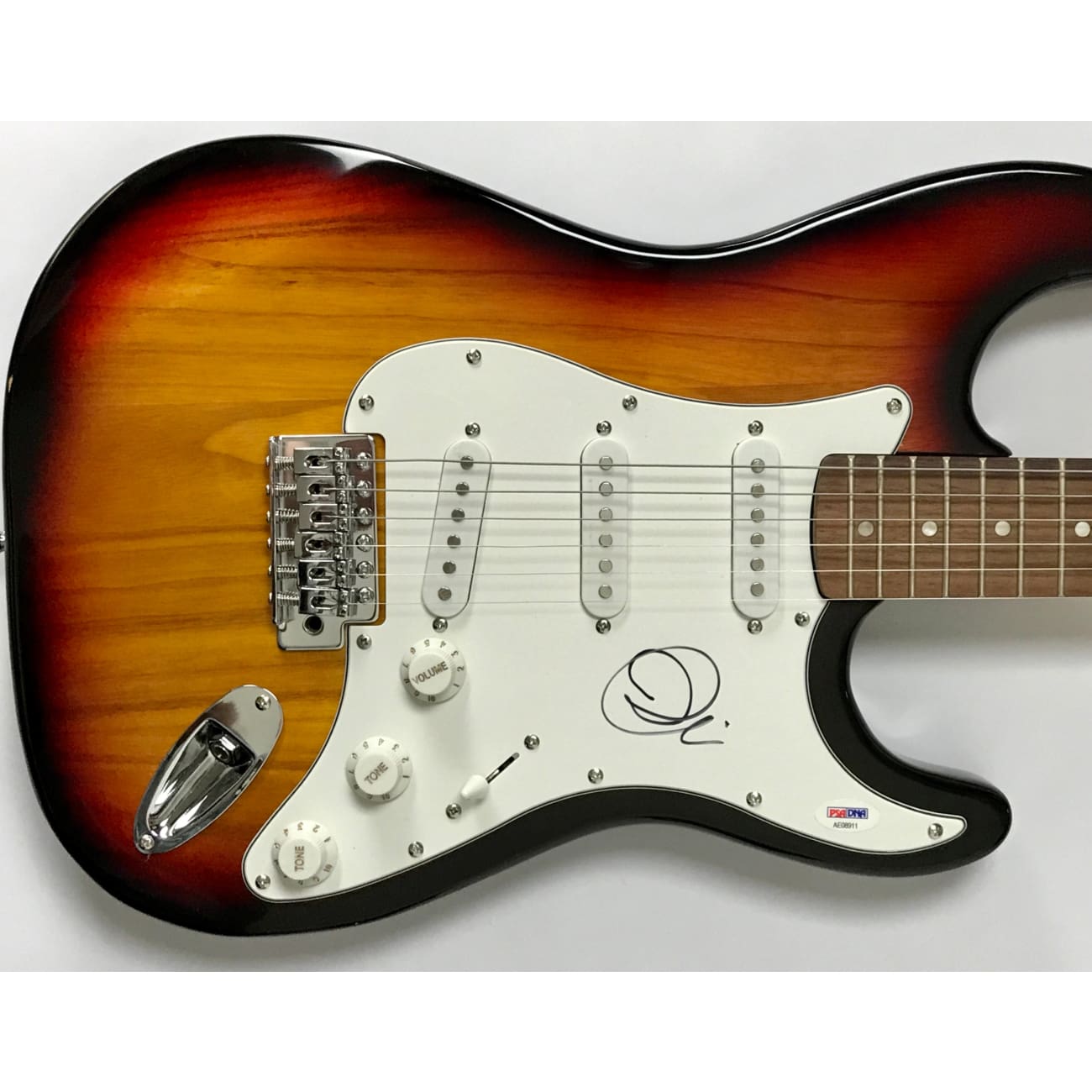Yes Jon Anderson Autographed Guitar with Epperson & PSA Certificates of Authenticity - Perfect for Music Collectors, Rock Memorabilia Displays & Gift for Yes Fans