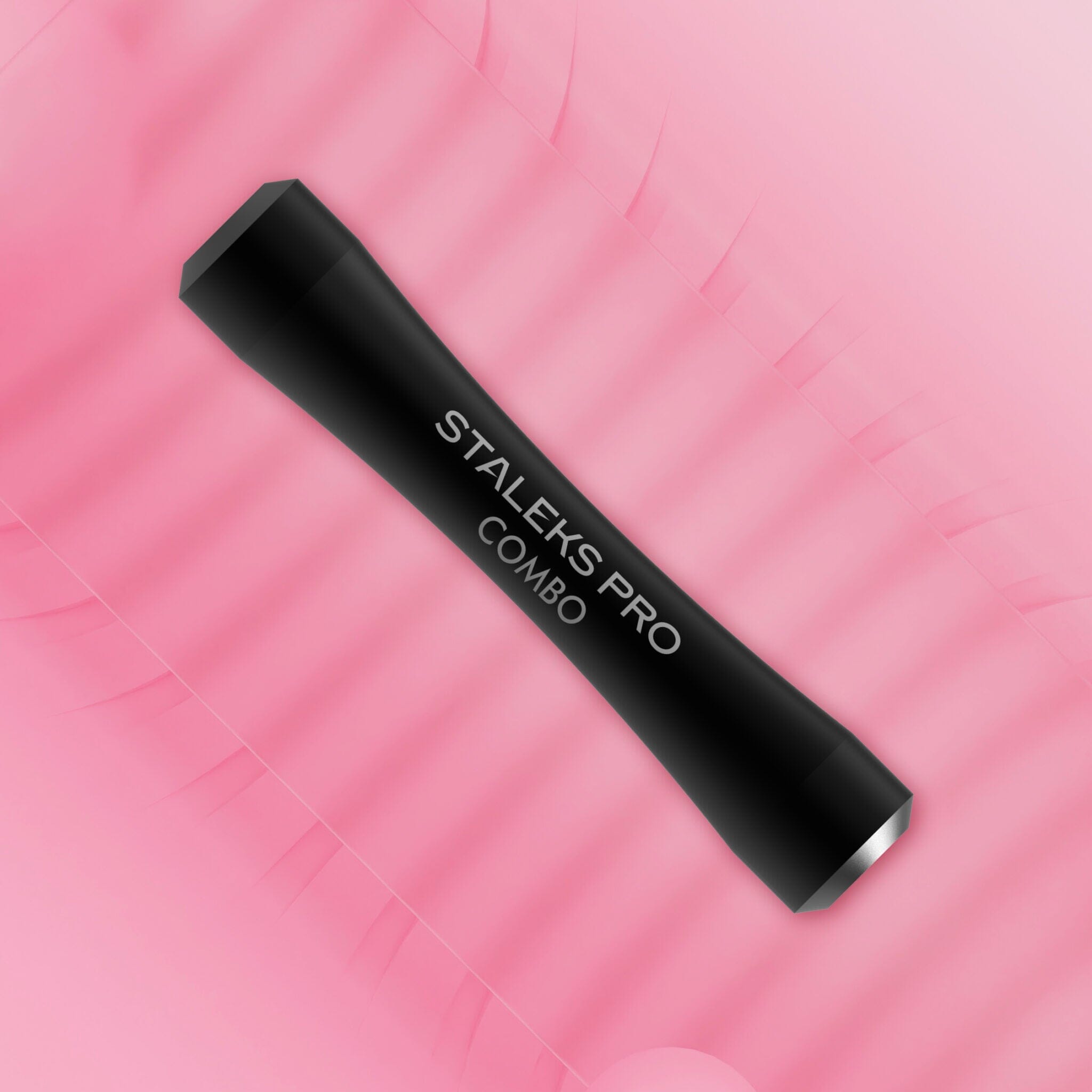 Staleks Black Combo UNIQ 10b Push Handle with Replaceable Working Parts - Perfect for Professional Nail Art & Salon Manicure Tools