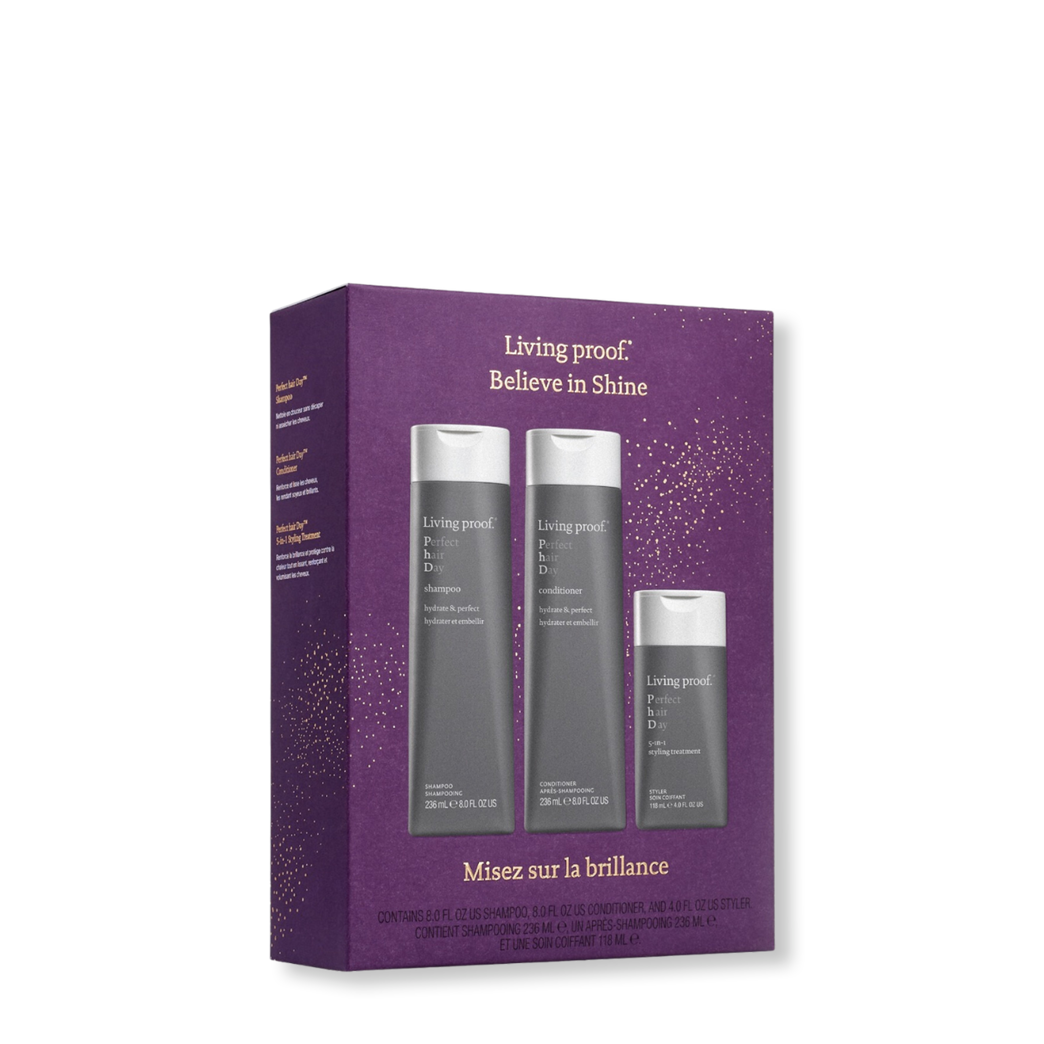 Living Proof Believe in Shine Hair Shine Spray - Weightless Shine & Frizz Control for All Hair Types | Perfect for Daily Styling & Special Occasions