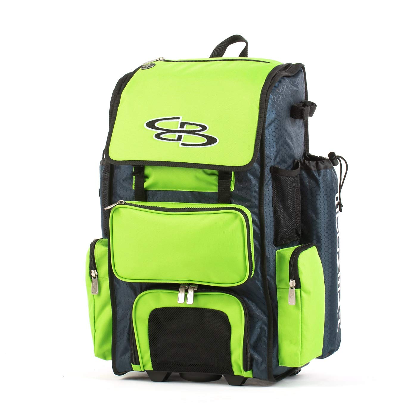Boombah 2.0 Rolling Baseball Softball Gear Bag - 23.5