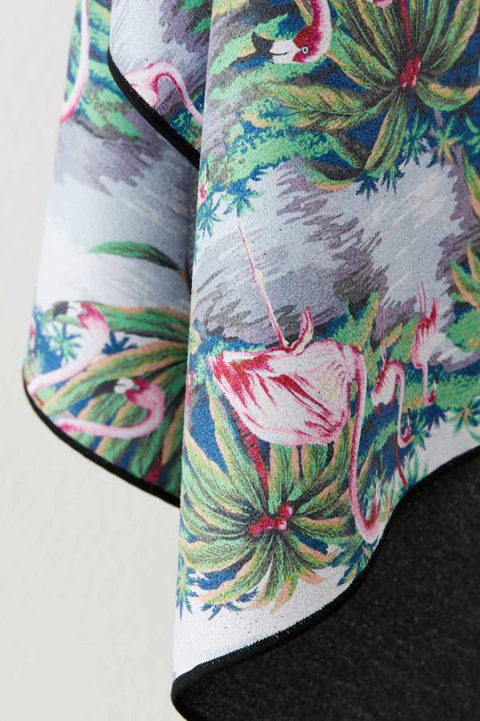 Nomadix Original Quick-Dry Travel Towel - Lightweight & Super Absorbent - Perfect for Beach, Pool, Gym & Outdoor Adventures (Flamingo Pattern)